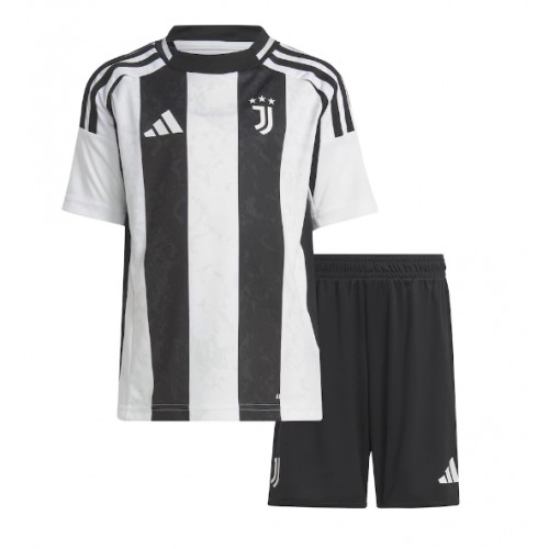 Fotbalové Dres Juventus Dětské Domácí 2024-25 Krátký Rukáv (+ trenýrky)